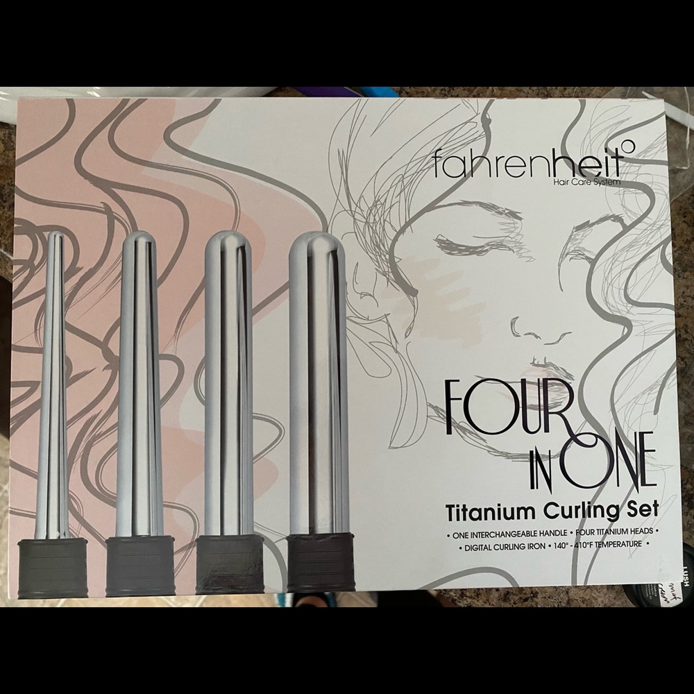 4 in 1 curling wand!